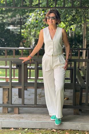 YÜKSEK BEL UZUN PANTOLON