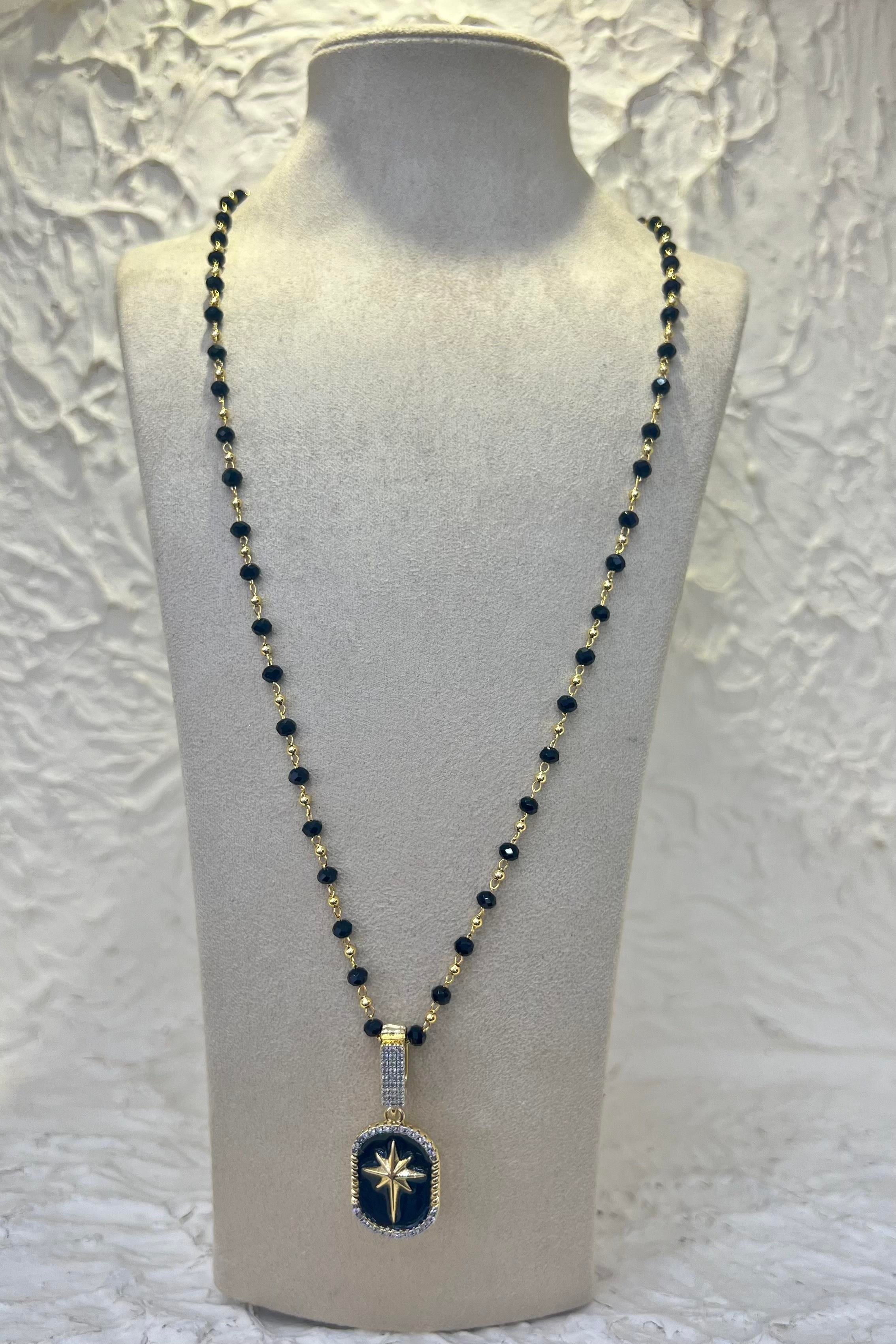 BLACK ZİNCİR KOLYE 55 cm