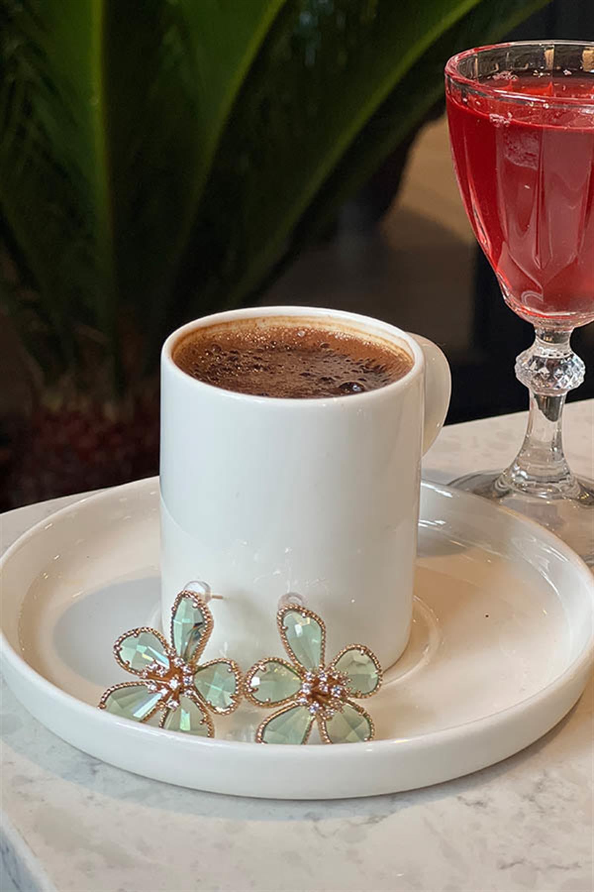 ÇİÇEK YEŞİL KÜPE