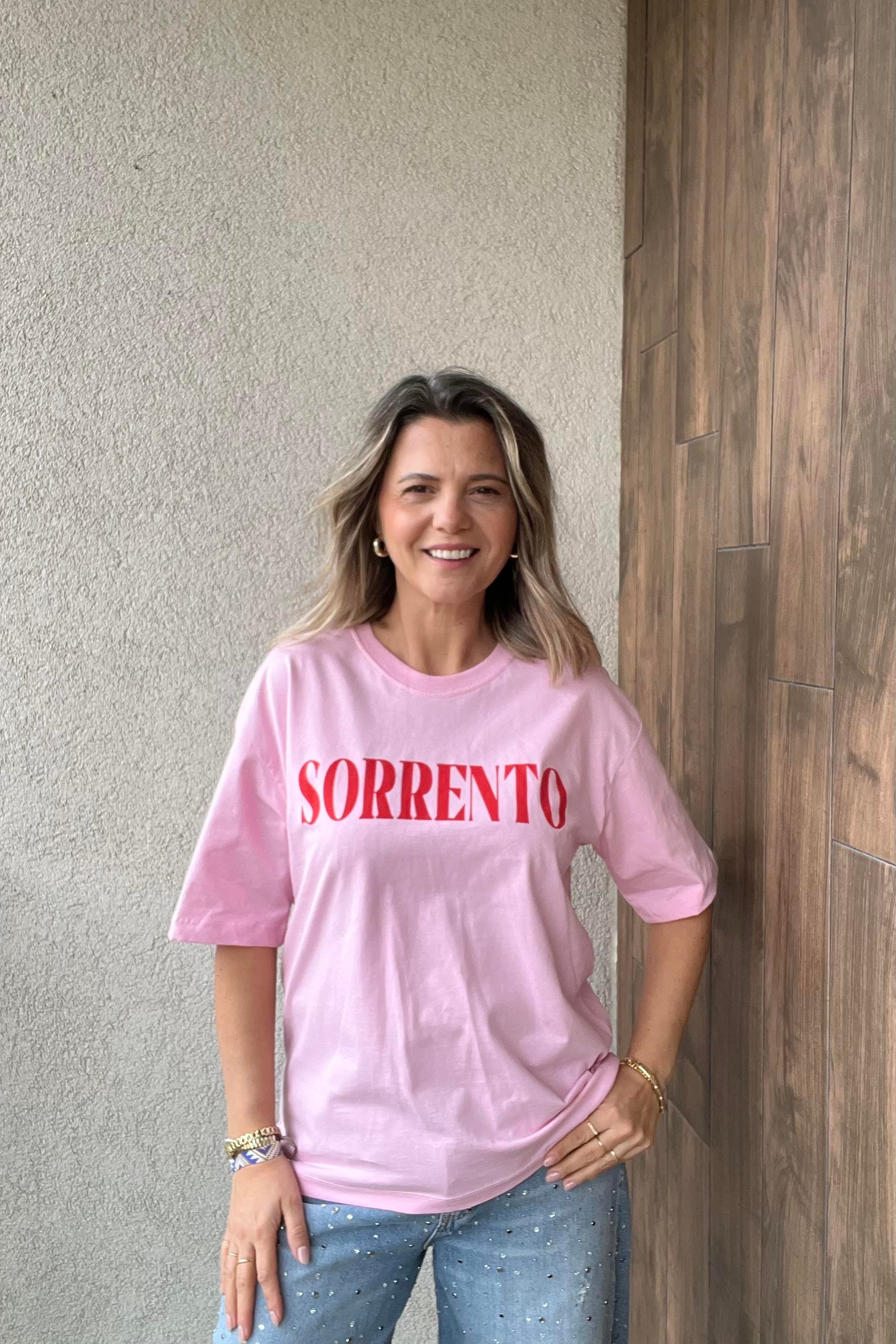 PEMBE OVERSİZE TİŞÖRT