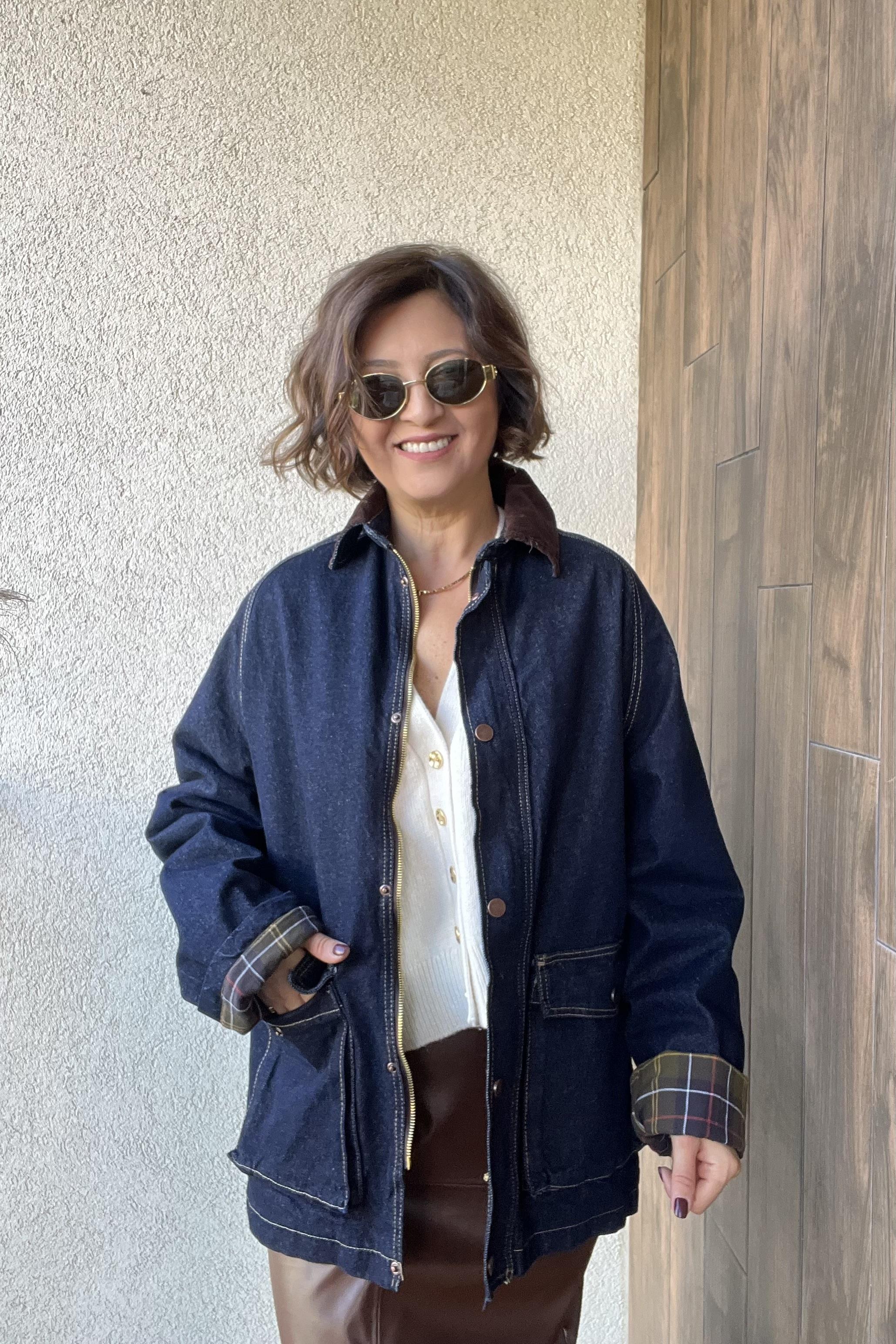 YAKASI KADİFE GARNİLİ JEAN MONT