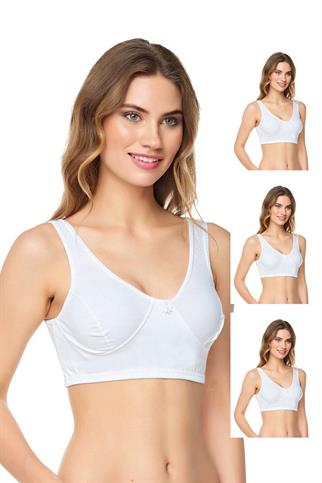 Kadın 3'lü Paket Toparlayıcı Yarım Atlet 