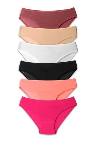 Kadın Külot Likralı Penye 6'lı Premium Paket 