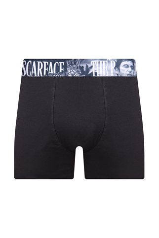 Scarface Premium Kutulu 3 Adet Erkek Boxer Hediyelik Kutu