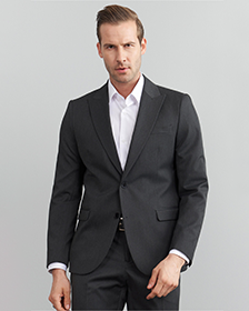 Mentality 3118 Füme Yunter Loco Slim Fit Takım Elbise