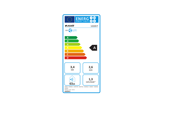 Arçelik 12220 P Mobil Klima