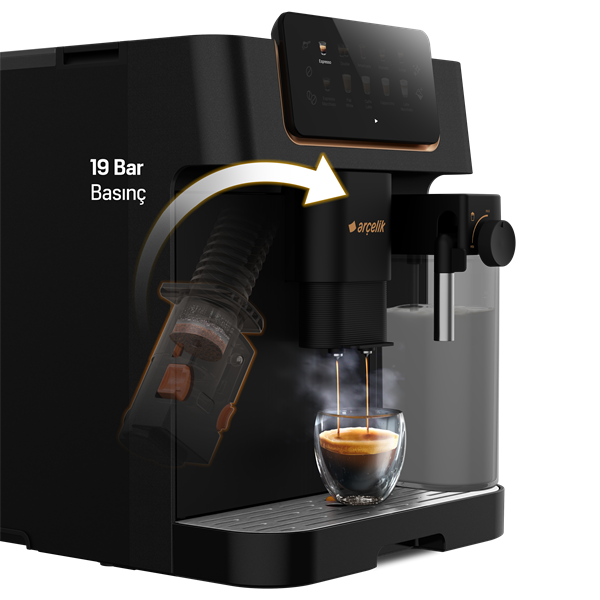 Arçelik EM 6395 Imperium Barista® Tam Otomatik Tam Otomatik Espresso Makinesi