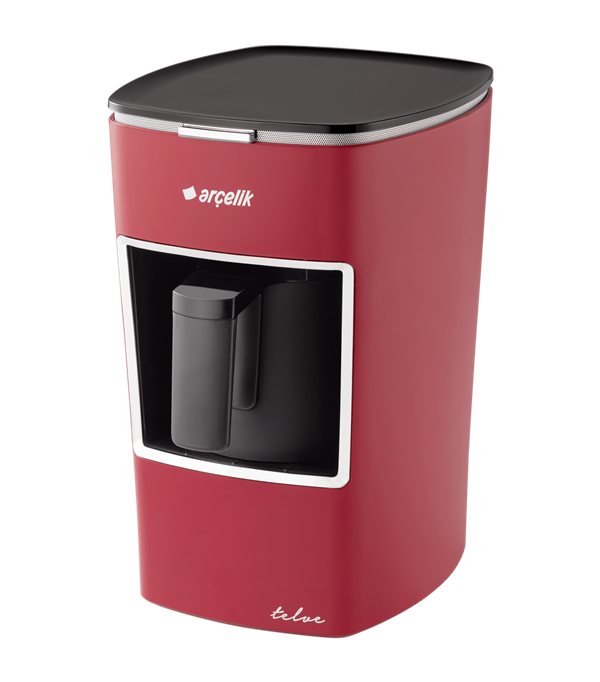 Arçelik K 3300 Mini Telve Kırmızı Türk Kahve Makinesi