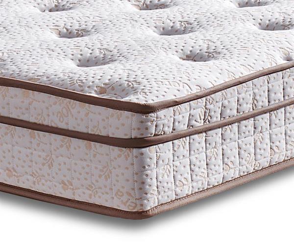 Çift Kişilik Full Ortopedik Yatak 140x190 Aloe Vera Kumaşlı Helen