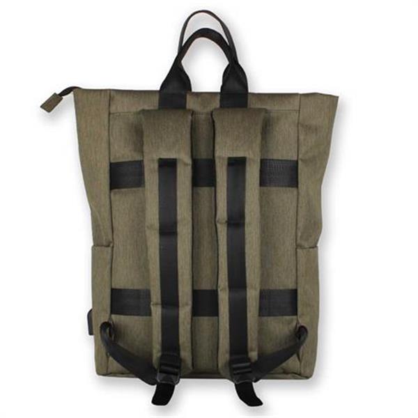 My Valice Smart Bag Elegant Usb Şarj Girişli Laptop Bölmeli Notebook Sırt Çantası Haki