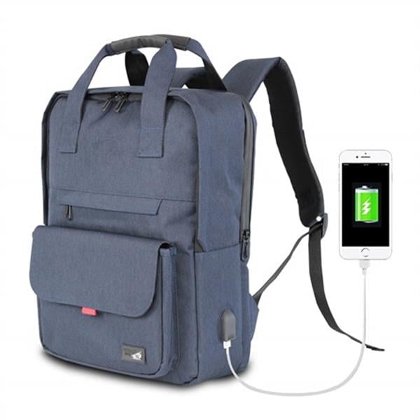 My Valice Smart Bag Usb Şarj Girişli Akıllı Sırt Çantası 1205 Lacivert
