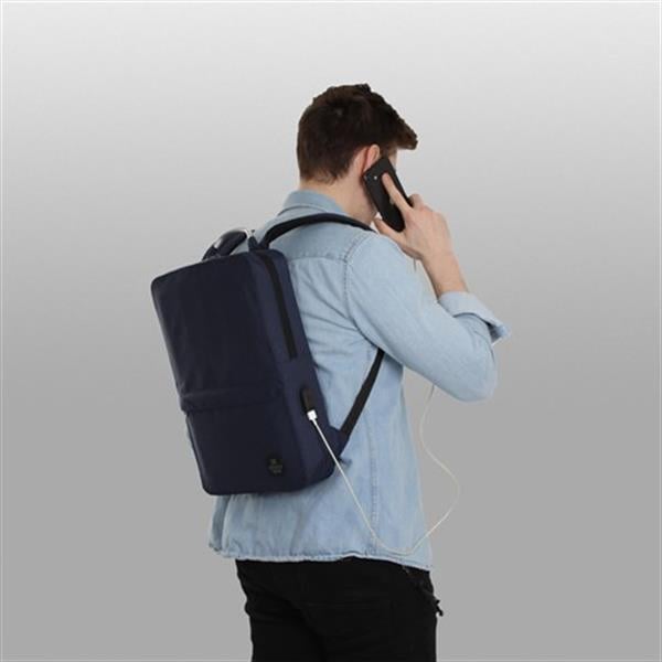 My Valice Smart Bag Usb Şarj Girişli Akıllı Sırt Çantası 1210 Lacivert