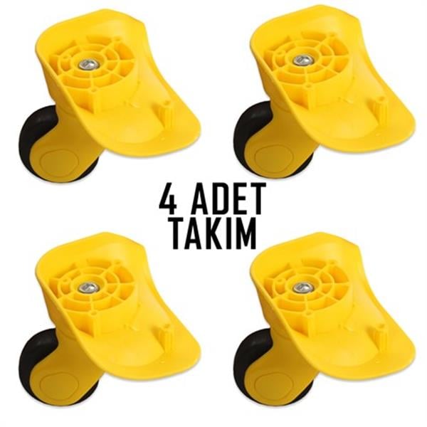 My Valice Valiz Tekerleği Kids Teker 4 Adet Sarı