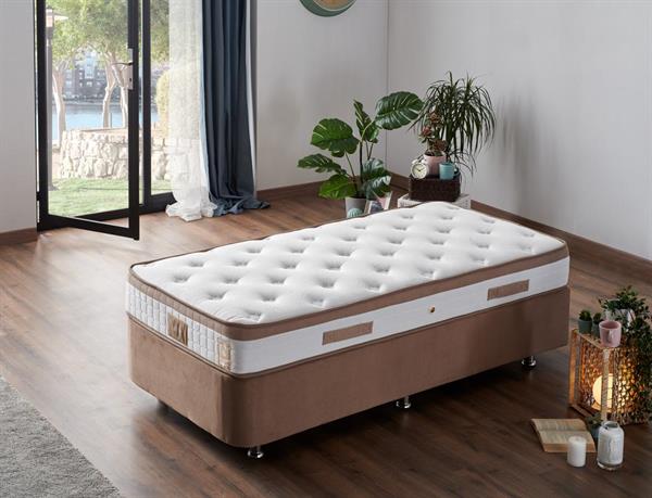 Niron Latte 90x190 Tek Kişilik Yatak Full Ortopedik Sert Yatak