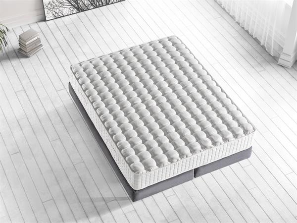 Niron London Yatak 160x200 cm Çift Kişilik Paket Yaylı Alev Geciktiricili Kral Dairesi Yatağı