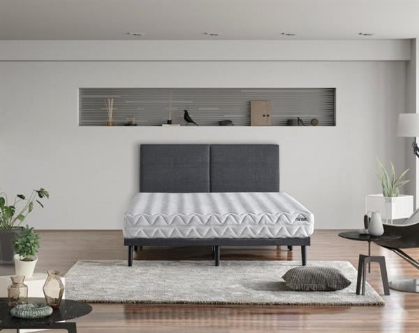 Niron Pocket 160x200 cm Çift Kişilik Yatak Katlanır Baza Başlık Takımı - Katlanır Baza, Başlık ve Yatak Seti