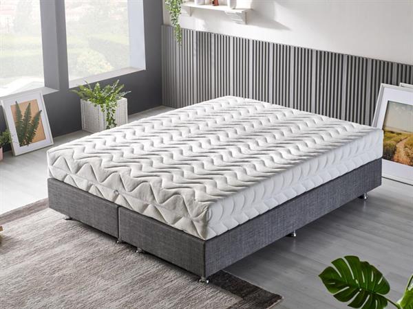 Niron Pocket 200x200 cm Çift Kişilik Lüks Full Ortopedik Yumuşak - Orta Sert Paket Yaylı Yatak