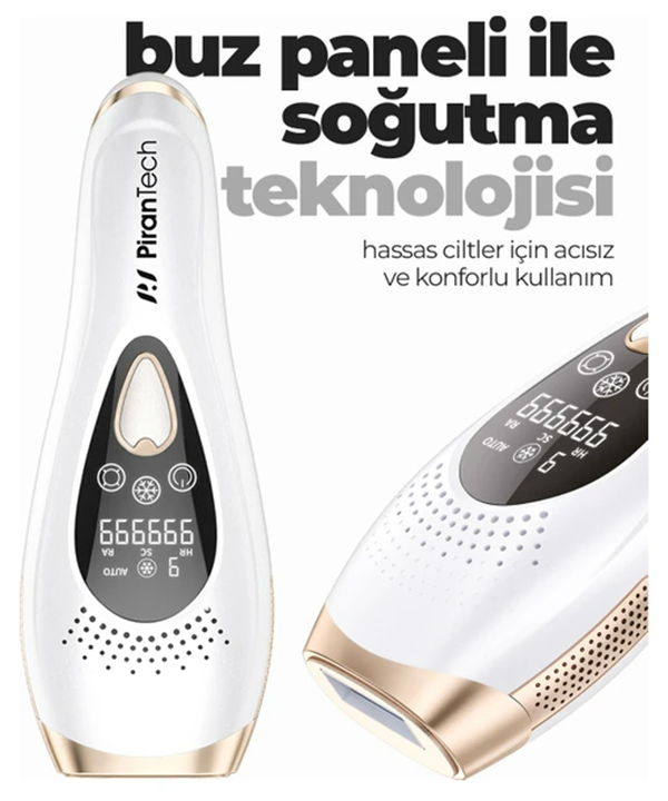 PIRANTECH BHRL-10 Buz Lazer Epilasyon Aleti