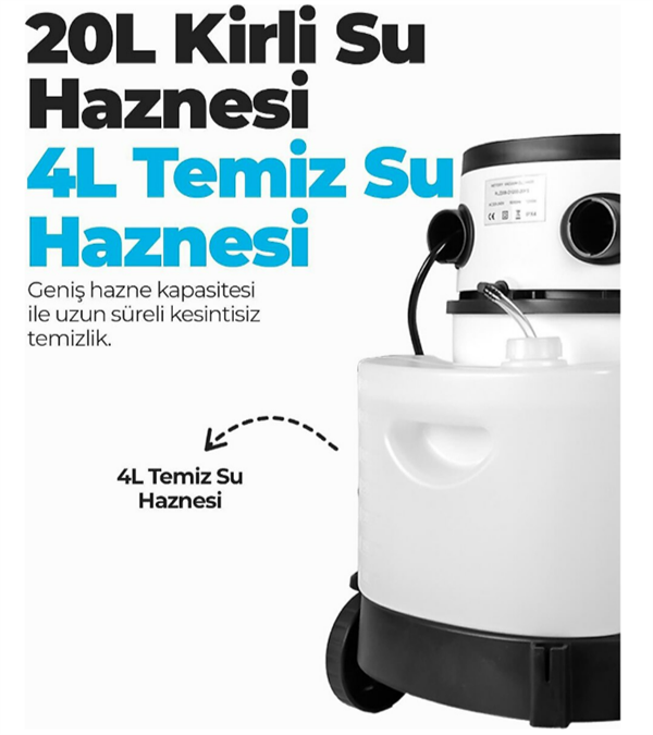 PIRANTECH RLZ-208 Buharlı Temizlik Robotu