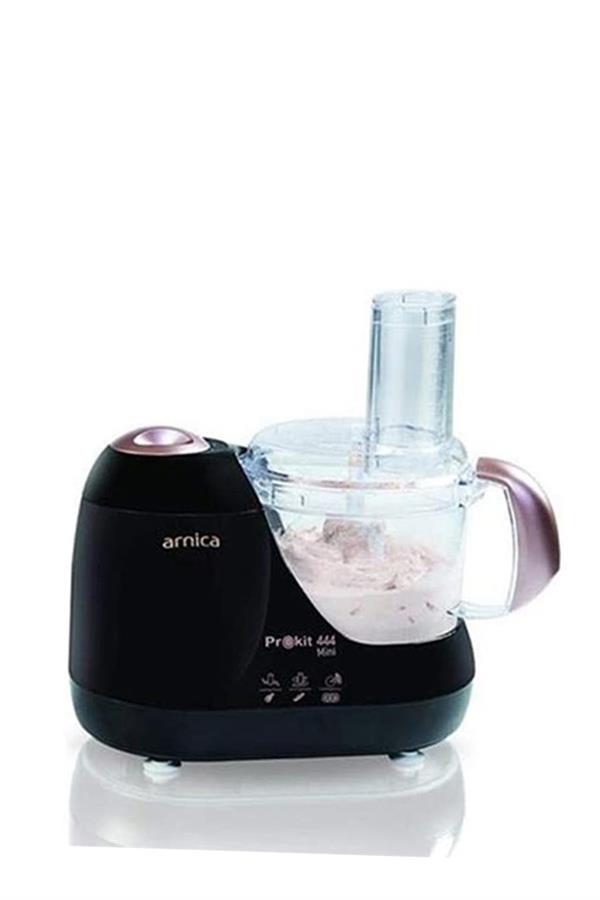 Arnica GH21031 Prokit 444 Mini Mutfak Robotu Siyah Rose