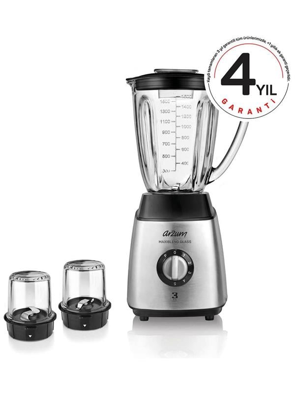 ARZUM AR1056 MAXIBLEND GLASS SURAHI BLENDER OUT