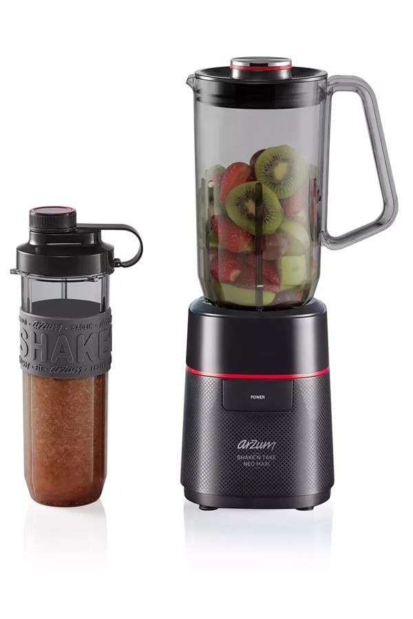 Arzum AR1174 Shake'N Take Neo Maxı Sürahi Blender Siyah