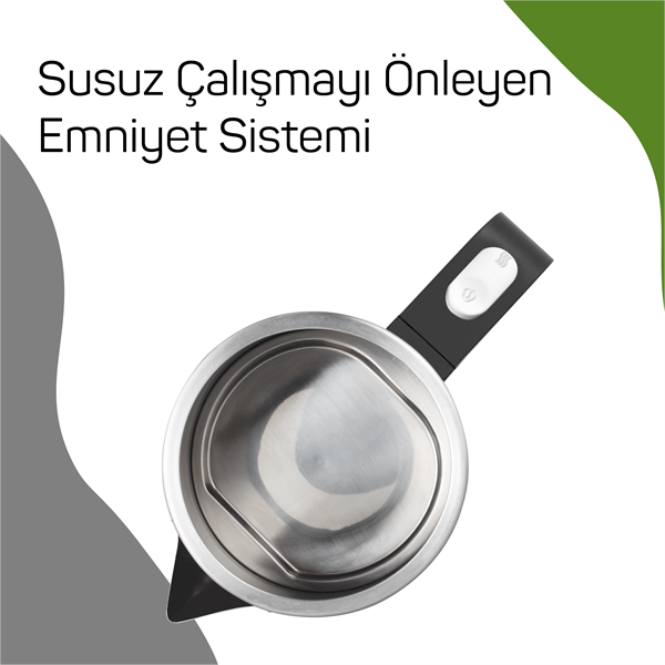 Arzum AR3129 Deminde Inox Çay Makinesi
