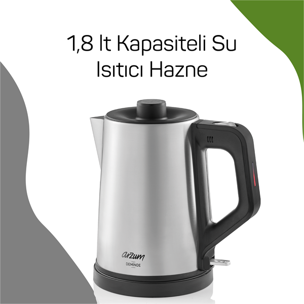 Arzum AR3129 Deminde Inox Çay Makinesi