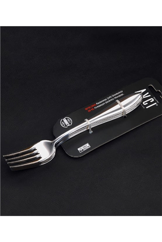 Avcı Mutfak Elıt 6 Adet Yemek Çatalı 18/10 Paslanmaz Çelik 2,5mm