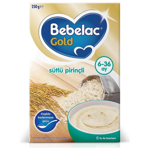 BEBELAC 250 GR MEYVELI PIRINCLI