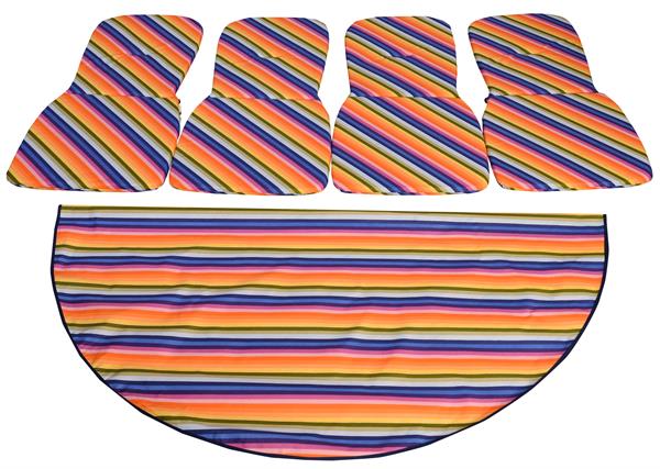Belde Delüks ( 4+1 ) Masa Örtülü Midiset Gökkuşağı-26381