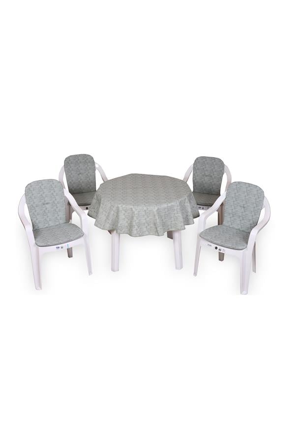 Belde Delüks ( 4+1 ) Masa Örtülü Midiset S.Yeşili-3381