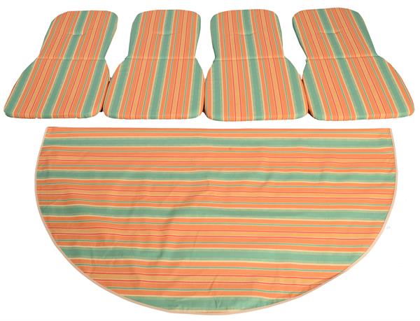 Belde Delüks ( 4+1 ) Masa Örtülü Midiset Yeşil Majör - 25381