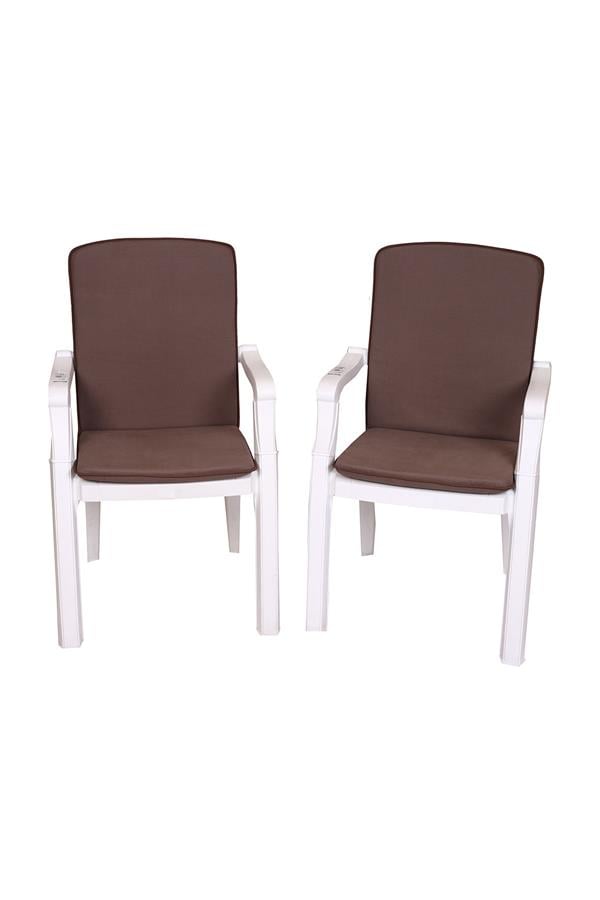 Belde Specıal 2'li  Mono Yüksek Arka Minder S.Kahve - 3503