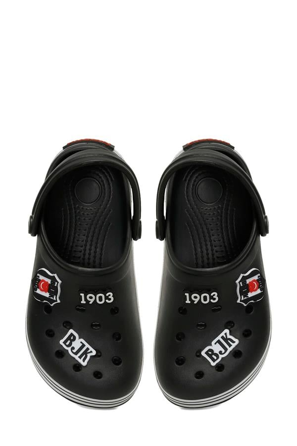 Bjk 5M Berta J Iı Bjk F 5Fx Siyah Filet Erkek Çocuk Crocs Terlik