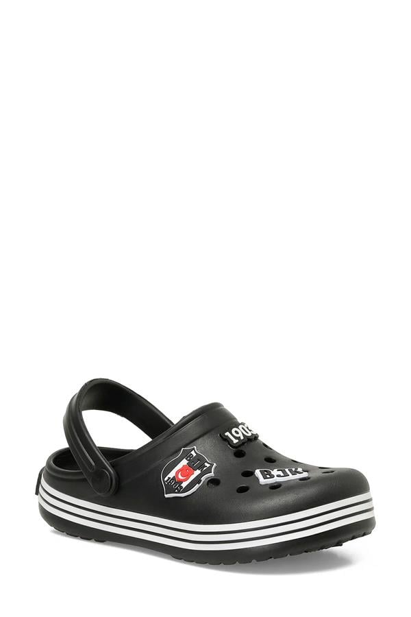 Bjk 5M Berta J Iı Bjk F 5Fx Siyah Filet Erkek Çocuk Crocs Terlik