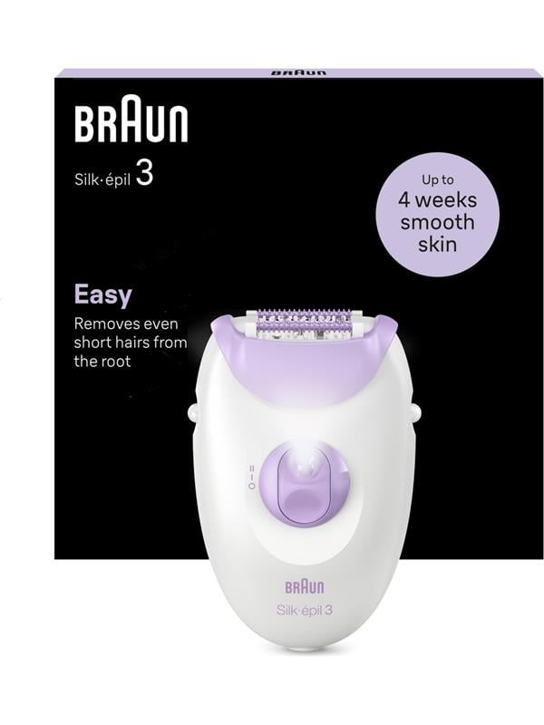 BRAUN LEGEPIL SE3-000 PUR BOX MN EPILATOR