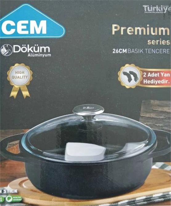 CEM TCD20202605 PREMIUM DOKUM K.YARIK 26 CM