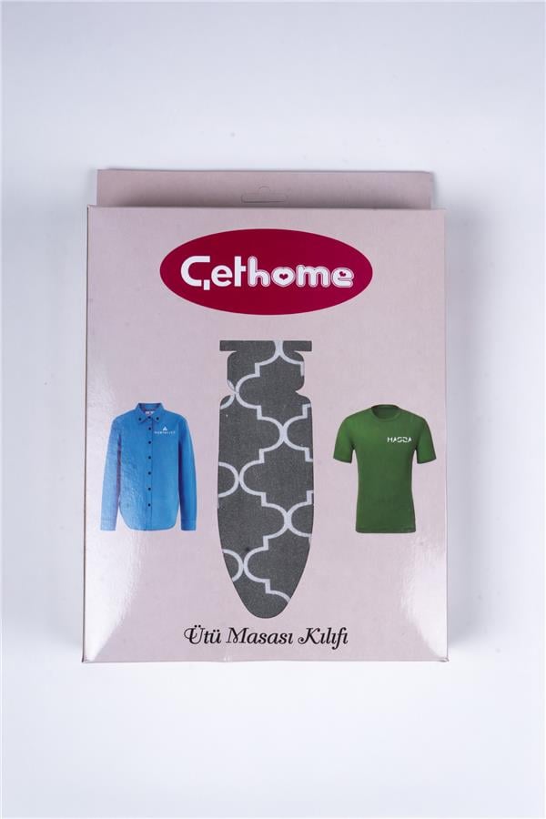 Çethome Kafes Süngerli Ütü Masası Kılıfı 50X140 CM