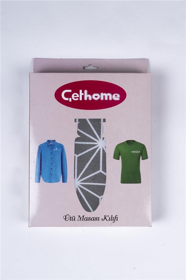 Çethome Yıldız Süngerli Ütü Masası Kılıfı 50x140 Cm