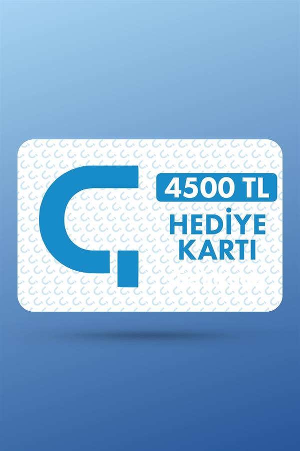 Çetinkaya 4500 TL Değerinde Hediye Kartı (Giyim ve Market Ürünlerinde Geçerli)