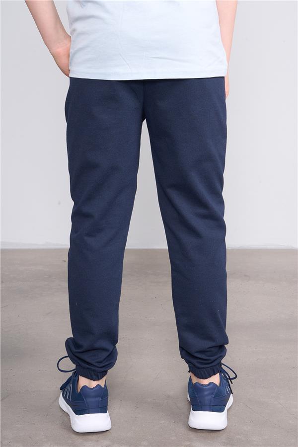 Çetinkaya FitClub 33411 Unisex 2 İplik Rejenere Eşofman Alt Lacivert 4-12 Yaş