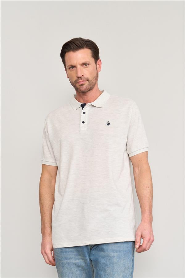 Chester Polo 3047-L Erkek Polo Yaka Penye Pike T-shirt Karmelanj