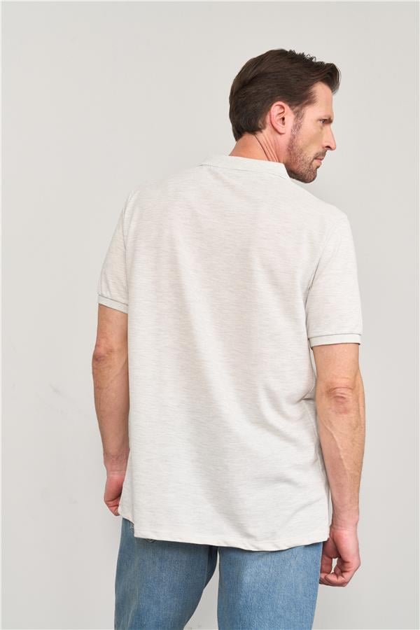 Chester Polo 3047-L Erkek Polo Yaka Penye Pike T-shirt Karmelanj