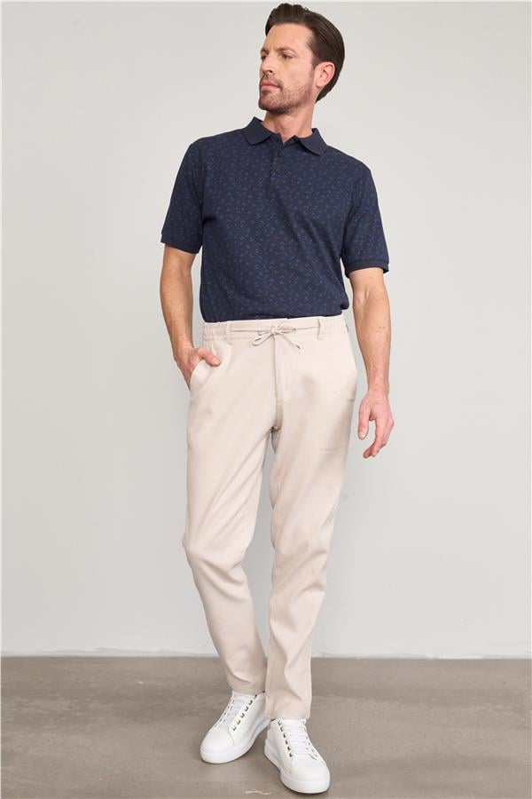 Chester Polo 6320 Erkek Jogger Pantolon Bej