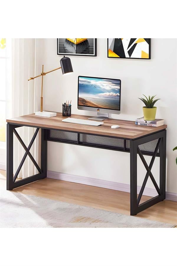 Deconode Exclusive Ofis Masası Kahverengi DN1125K