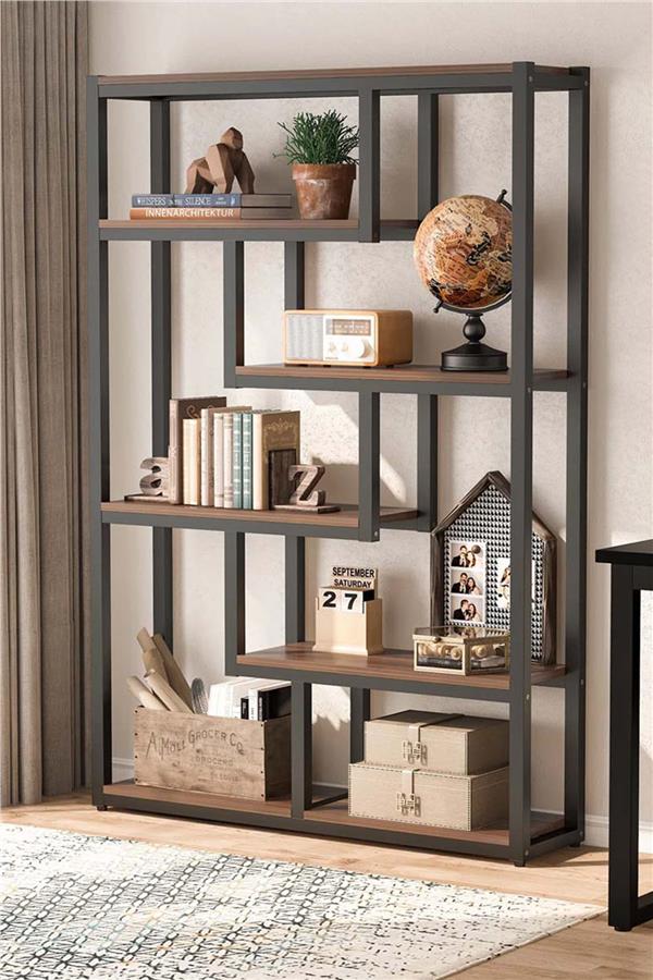 Deconode Fancy Kitaplık Kahverengi DN1070K