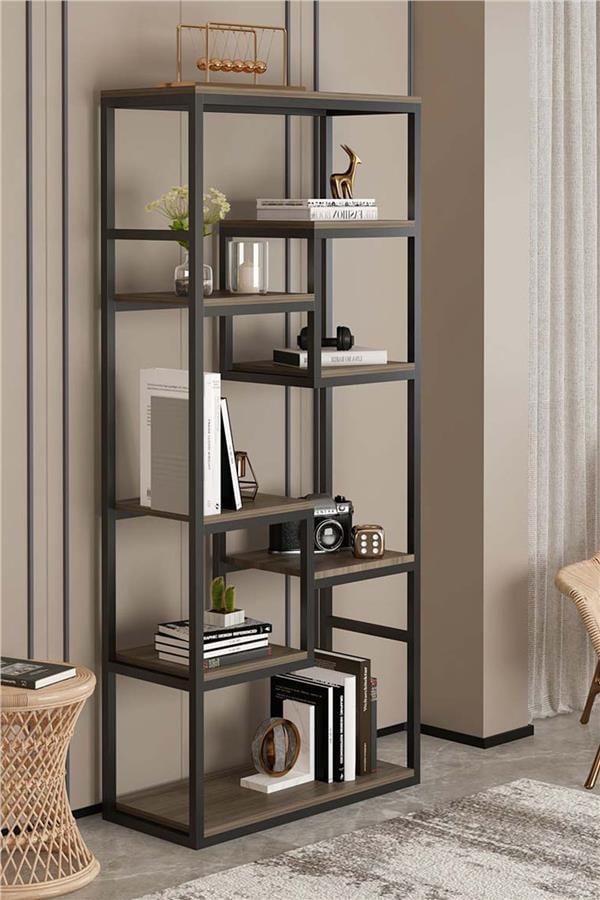 Deconode Labirent Kitaplık Kahverengi DN1019K