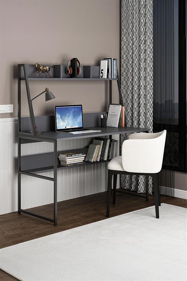 Deconode Majestic Çalışma Masası Antrasit DN1084A