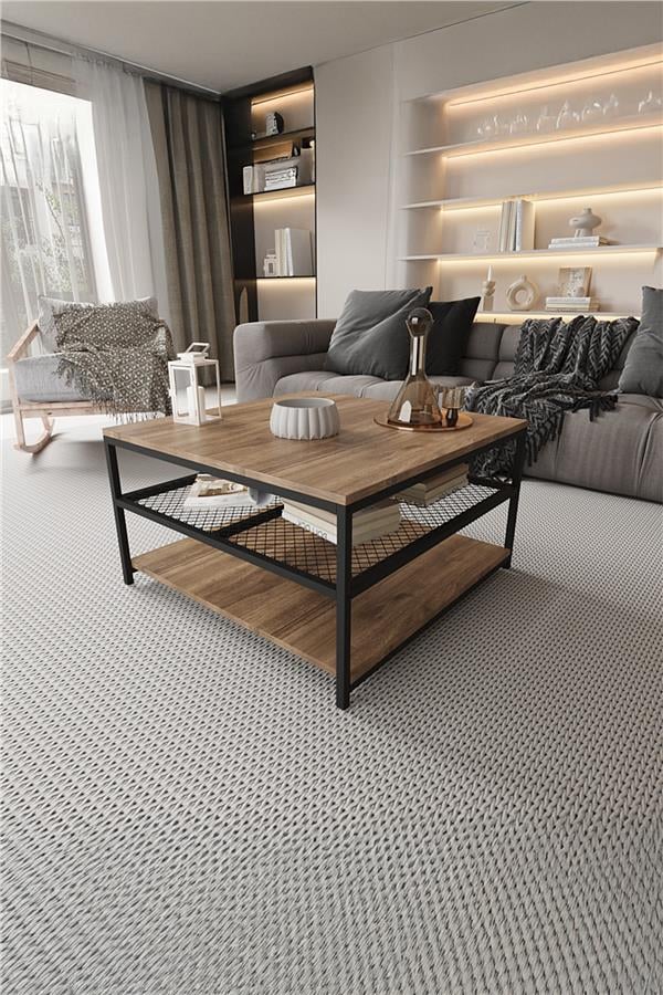 Deconode Mirage Orta Sehpa Siyah-Kahverengi DN1045SK